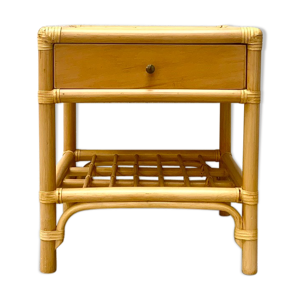 Table de chevet en bois