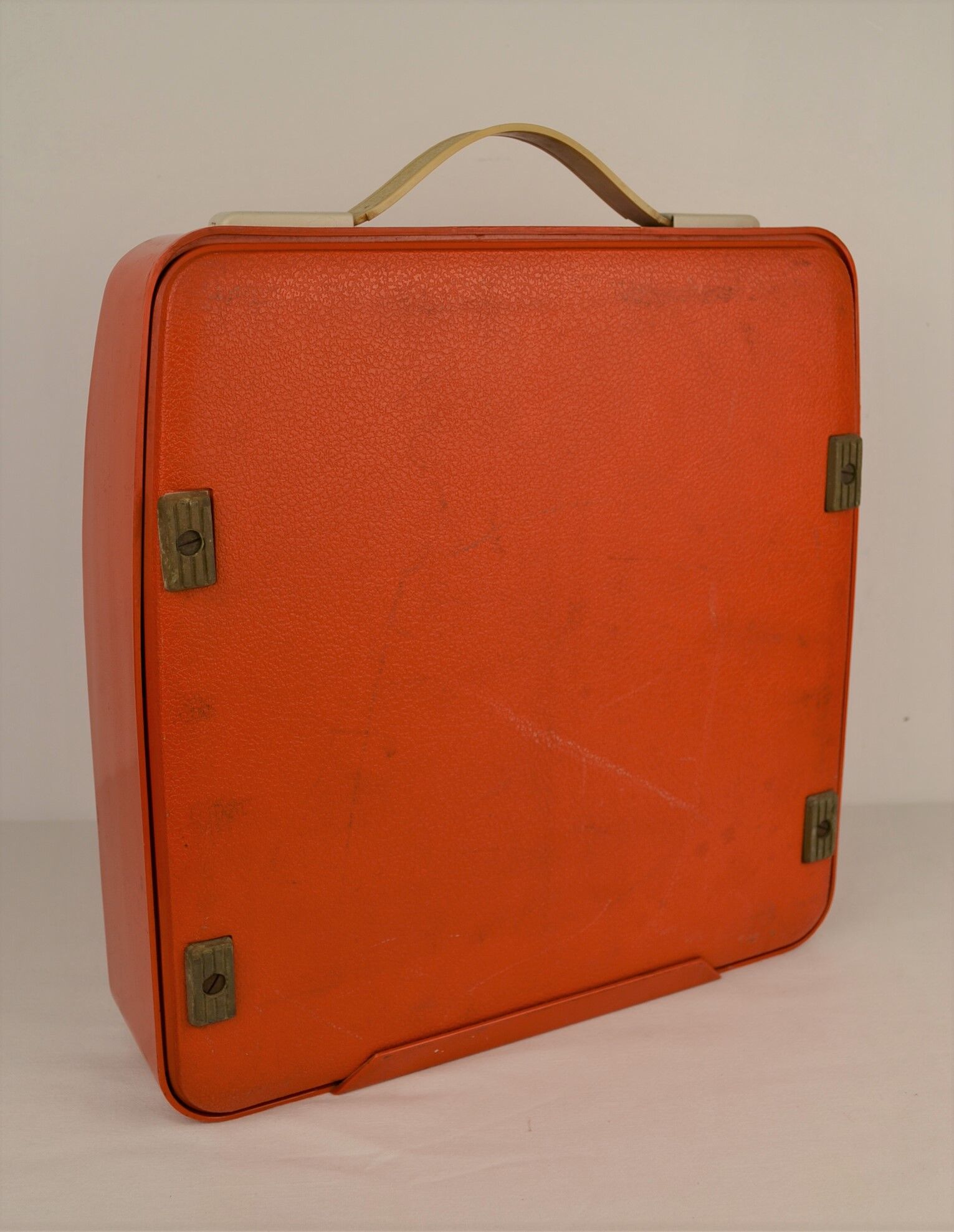 Japy L80 Hermes Orange 1970 Typewriter