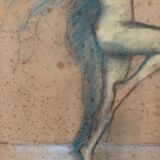 Tableau dessin de danseuse by Gaetano de Gennaro, 1930