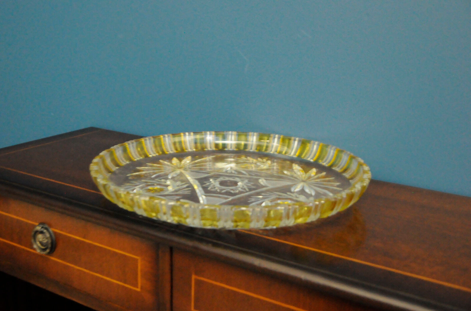 Walther Glas, le plateau de cristal