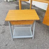 Ancien Petit Chevet vintage moderniste