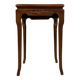 China 20th century: mahogany and burl saddle circa 1950