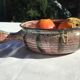 Skill pan Vallauris fish decoration