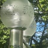 Chandelier "vintage design" 70, 5 fires