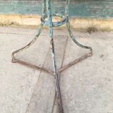 Wrought iron garden table 19th