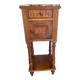 Table de chevet dessus en marble rose