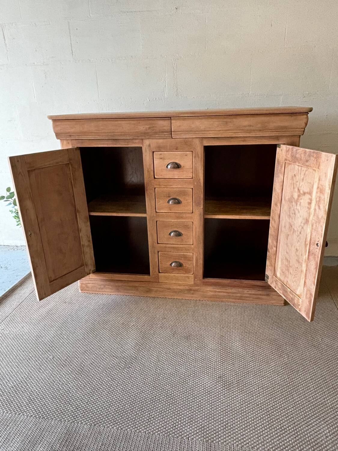 Cherry wood sideboard