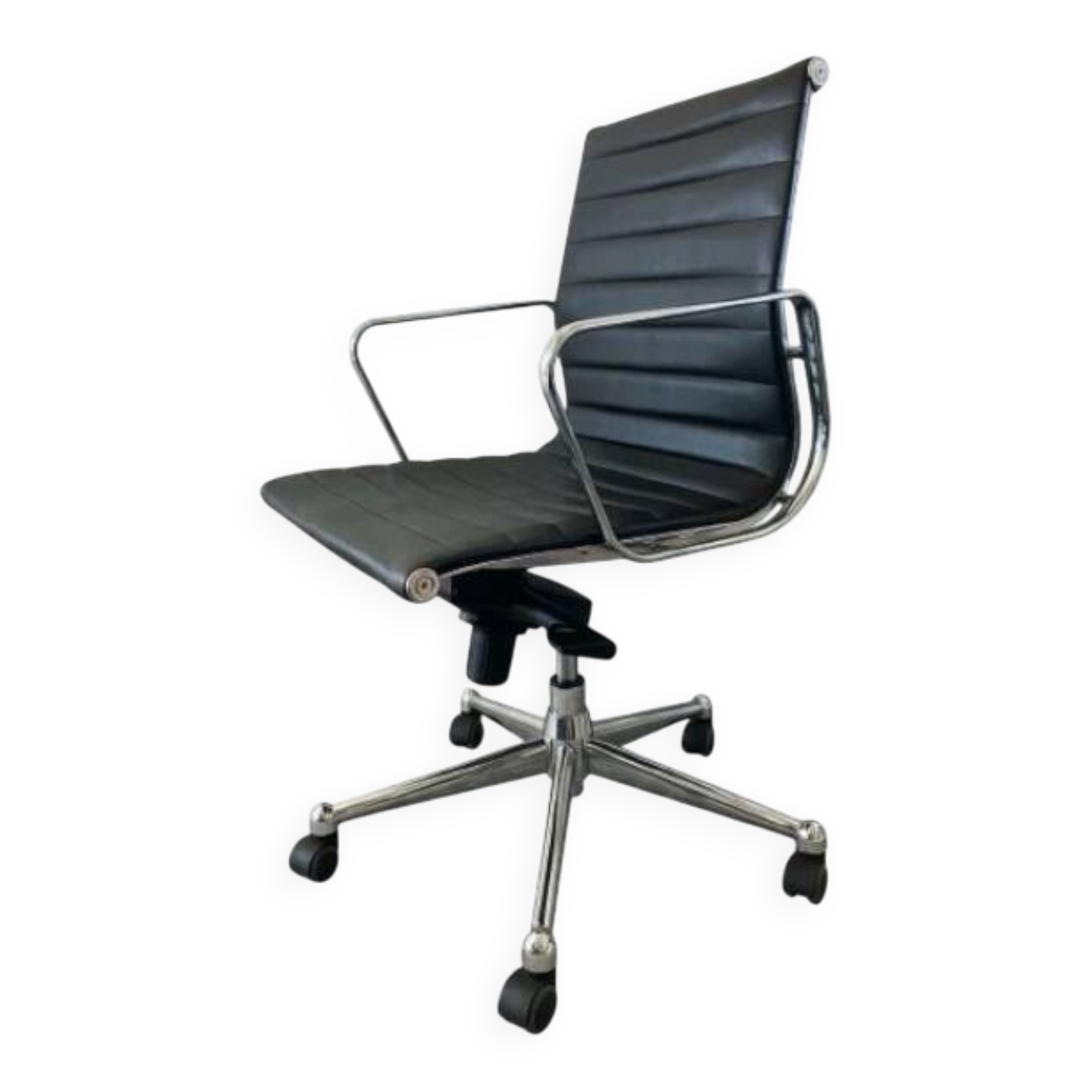 Leather office chair - Eames imitation