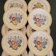 10 flat plates HBC Choisy le Roi