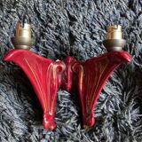 Ceramic wall lamps 40s