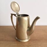 Théière vintage en laiton