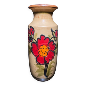 vase en céramique signé - scheurich