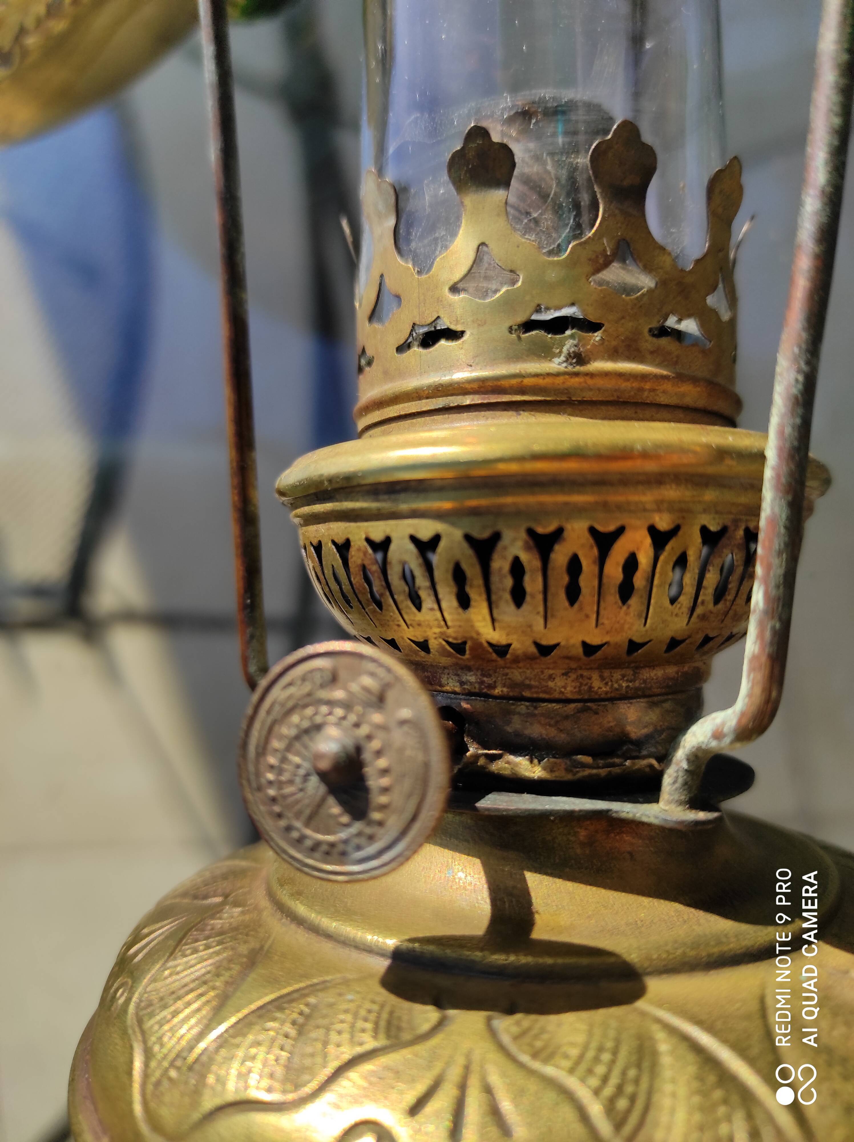 small oil lamp with its day offal