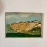 Peinture à l'huile sur toile "Falaise" n°23