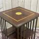 English mahogany revolving library from the 1950s