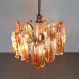 Murano glass chandelier by Carlo Nason for AV Mazzega, Italy 1970