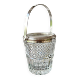 Crystal ice bucket
