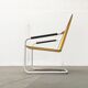Mid-century Modern German Mauser stackable garden chairs, set of 3.