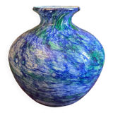 Vase in glass paste