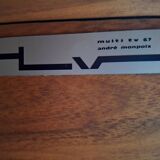 Meuble Multi tv 67 de André Monpoix édition Meubles tv France circa 1960