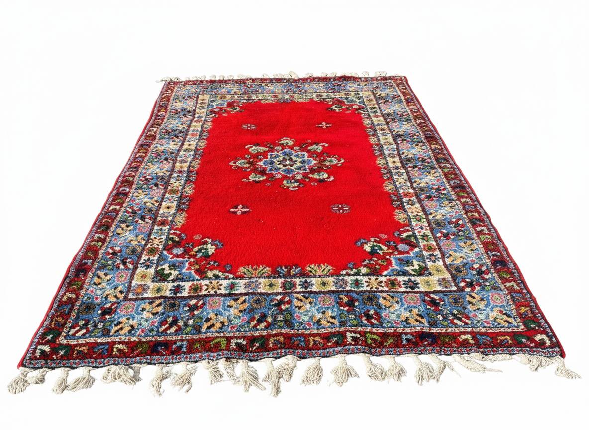 Large antique Oriental carpet - Persian (Kashan/Tabriz) - 307 x 204 cm