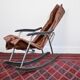 Mid Century folding rocking chair by Takeshi Nii