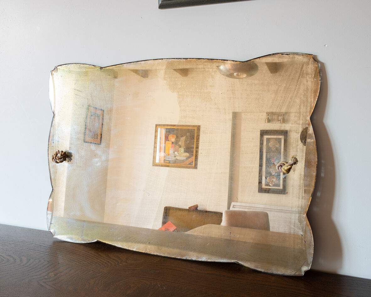 Beveled mirror 58x40 cm
