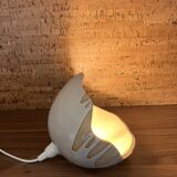 Organic portable lamp in ceramic