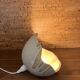 Organic portable lamp in ceramic
