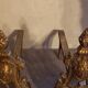 Gilded bronze candelabrum