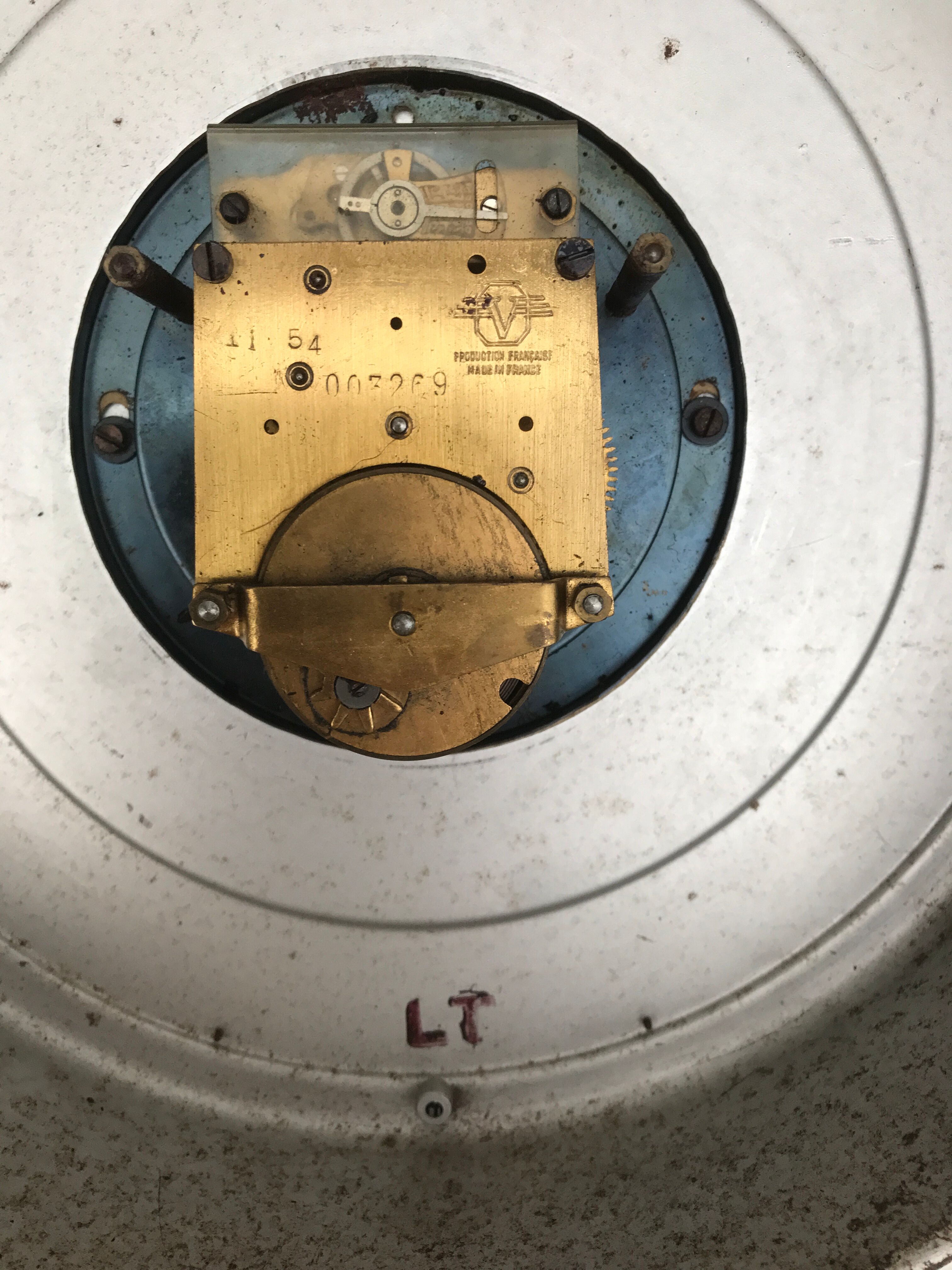 Pendulum former military barracks vintage aluminum star