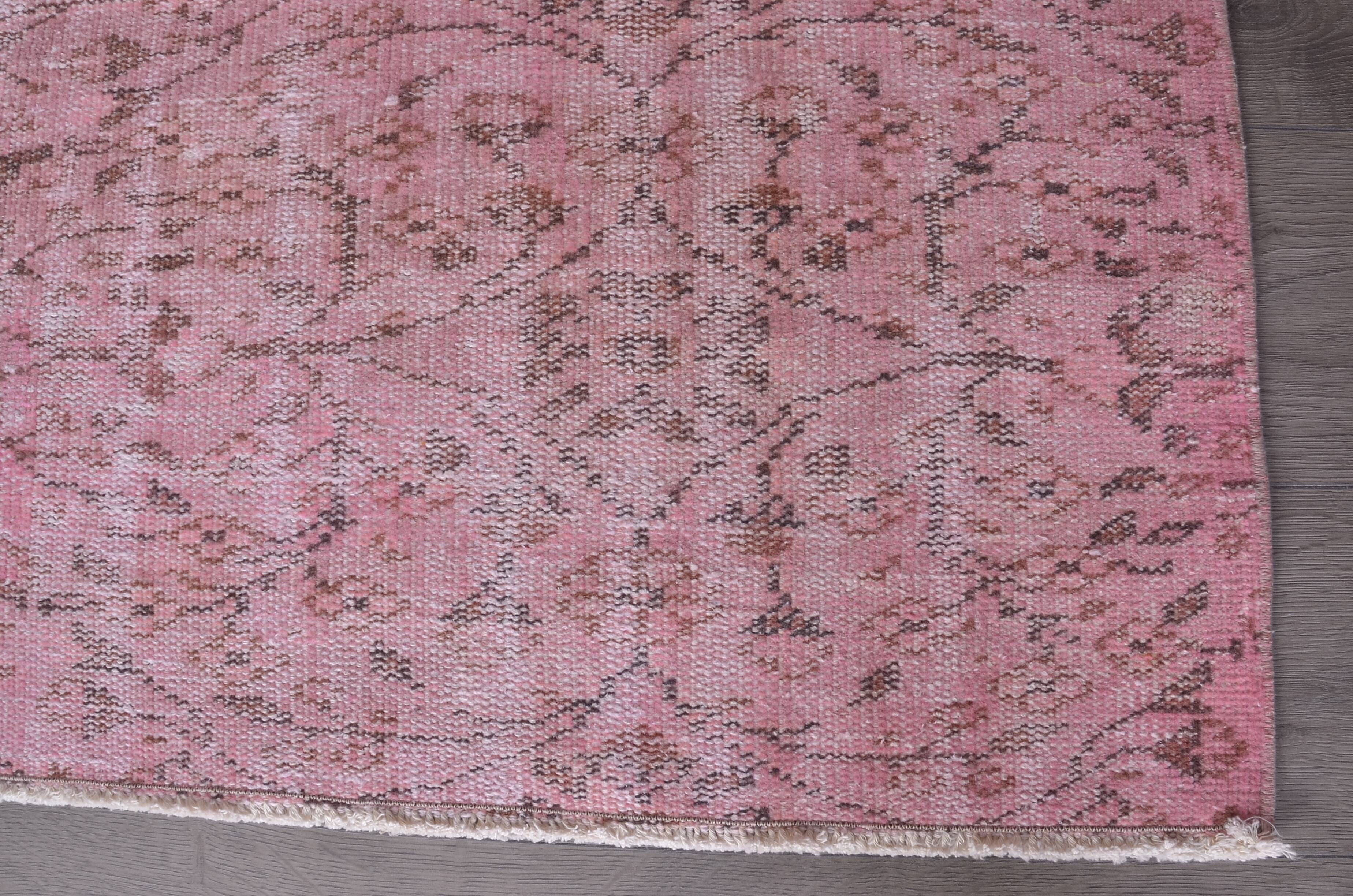 Vintage Turkish Pink Rug sku2344