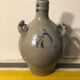 Lot 5 old blue sandstone 3 pots - carafe - vintage decoration tonneau
