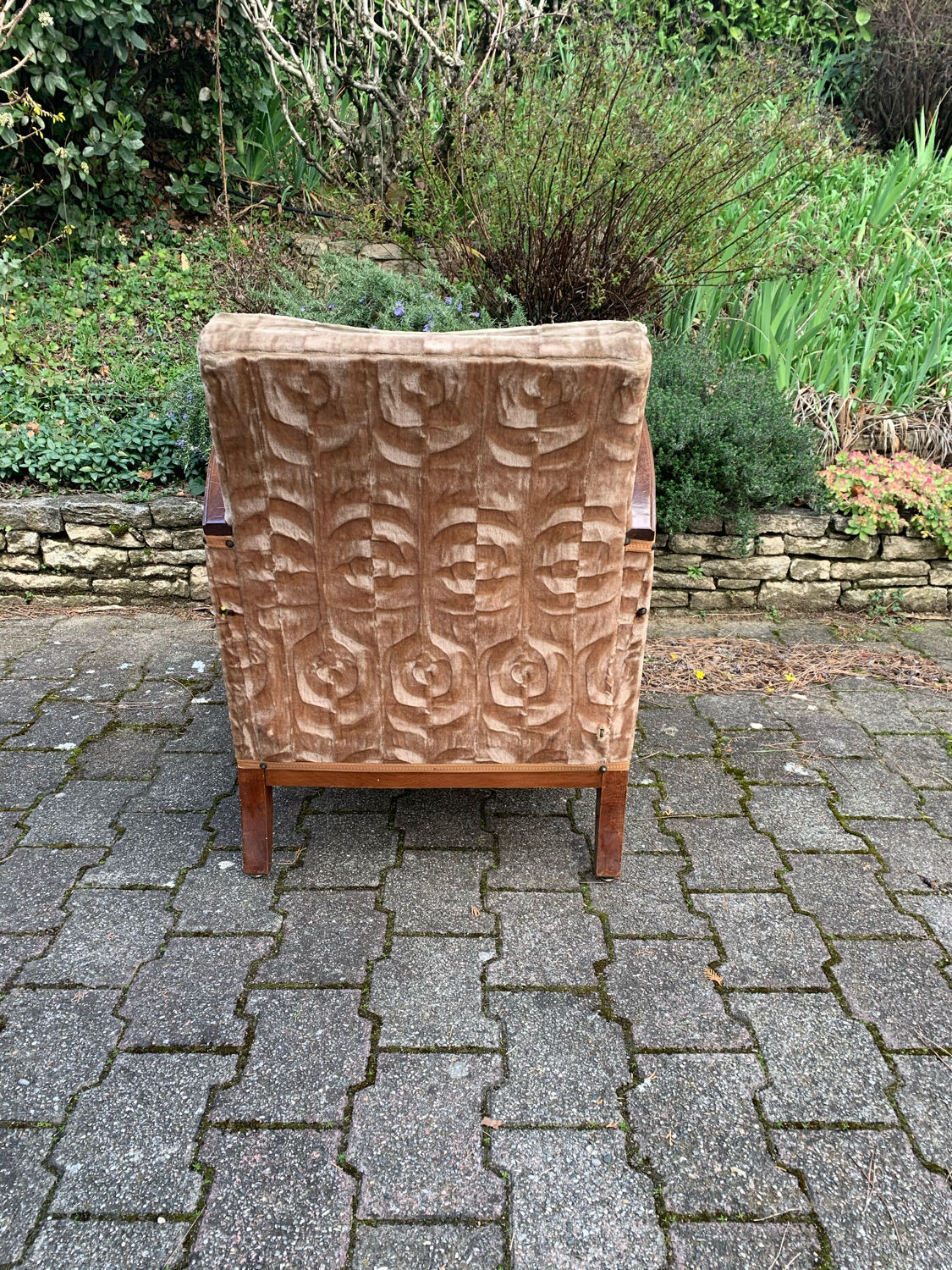 Art deco armchair
