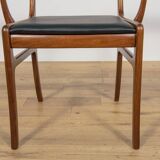 Danish Dining Chairs by Ole Wanscher for Poul Jeppesens Furniture Factory.