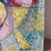 Abstract composition, signed Favre 1951