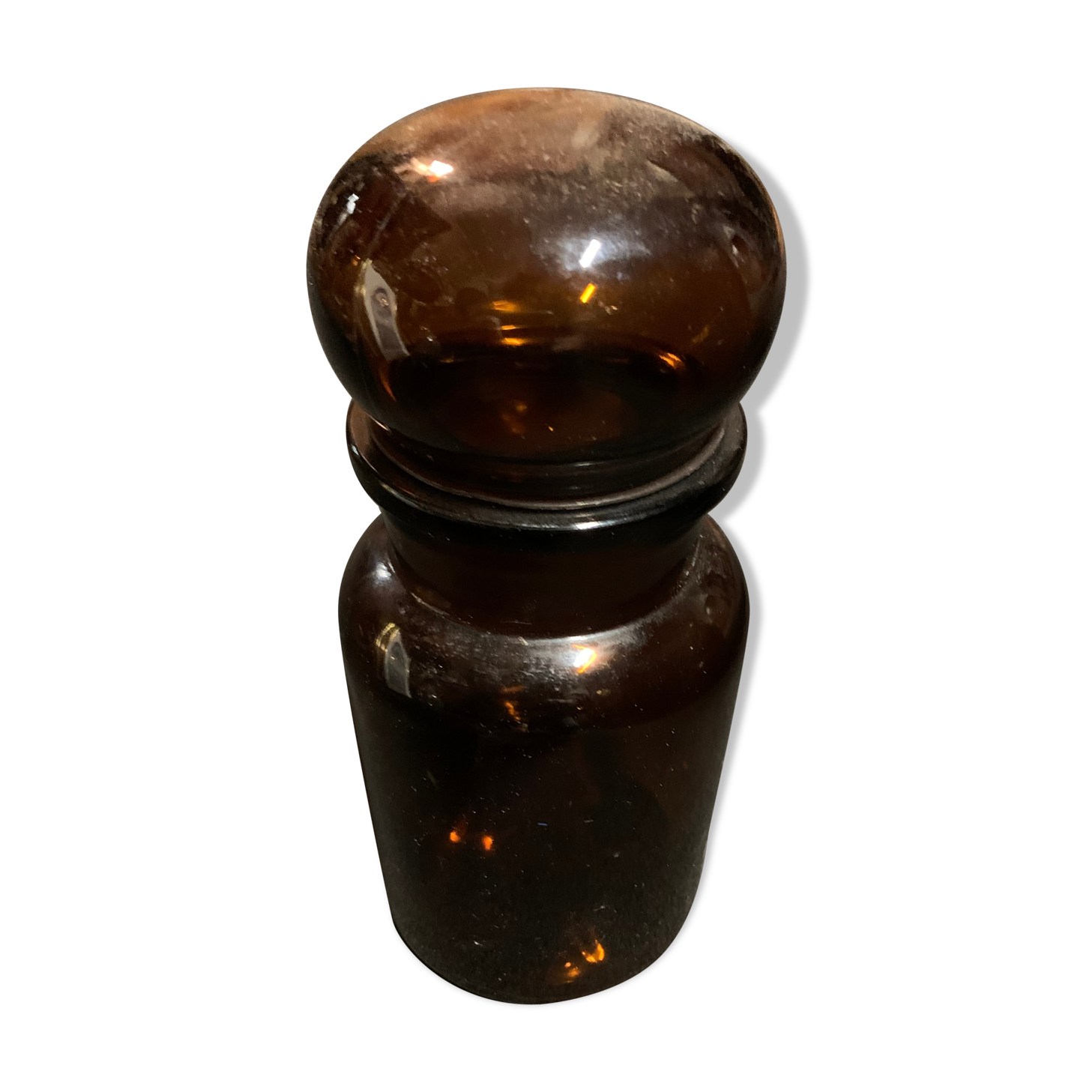 Round pharmacy pot