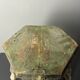 Antique distressed wabi sabi rustic patinated farmhouse workers stool 1900s