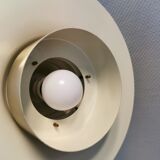 Danish hanging lamp in brass colored aluminum