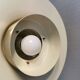 Danish hanging lamp in brass colored aluminum