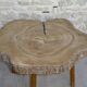 Coffee table, wooden side table, around 1960.