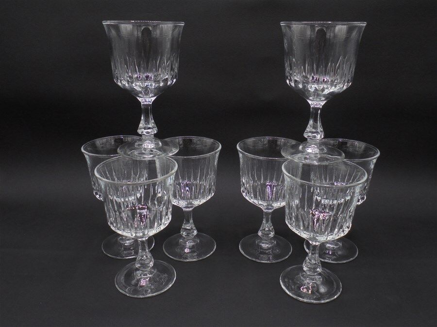 Lot of 8 stemware