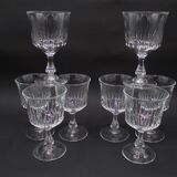 Lot of 8 stemware