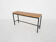 Mid-century teak and metal side table, The Netherlands 1960's