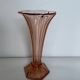 Val saint Lambert pink glass vase