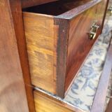 Mahogany chest of drawers, square fronts, early 20th century