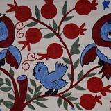 Hand-knotted rug, vintage Turkish rug 50x144 cm