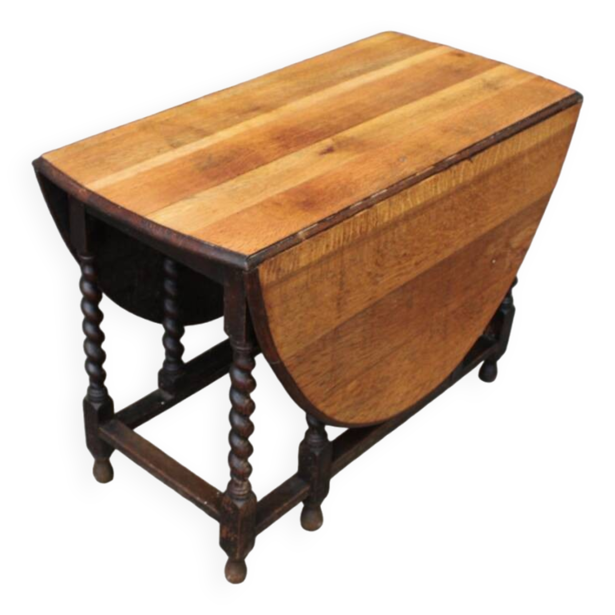 oval folding table