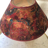 Ceramic foot table lamp