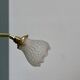 Vintage Art Deco tulip applique flower decorations